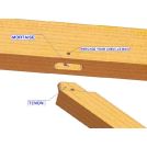 Ossature bois double pente de fabrication française-HABRITA
