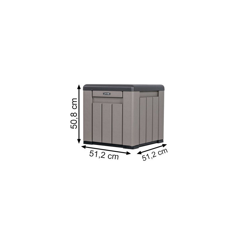 Coffre ou cube de rangement d'une taille de 0.5x0.5m