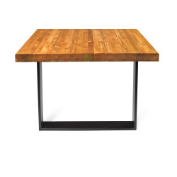 Table à manger ANNETTE 1.6x0.96m de couleur chêne