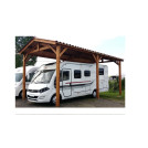 Auvent bois camping-car LIBERTÉ 4x6,5m