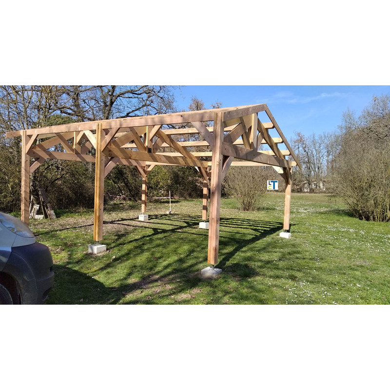 OSSATURE CHAMPAGNE 2 VOITURES 6x5m